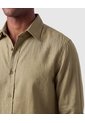 Camisa Manga Larga Unicolor Para Hombre  Para Hombre Verde Patprimo de Patprimo