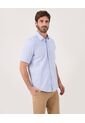 Camisa Unicolor   Para Hombre Azul Patprimo de Patprimo