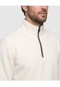 Buzo Con Media Cremallera Para Hombre  Para Hombre Crema Patprimo de Patprimo