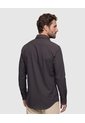 Camisa Manga Larga Con Bolsillo Para Hombre  Para Hombre Café Patprimo de Patprimo