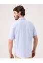 Camisa Unicolor   Para Hombre Azul Patprimo de Patprimo