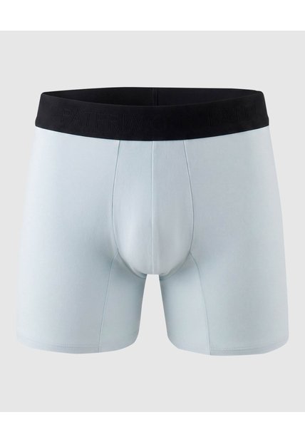 Bóxer Ajustado Unicolor Para Hombre X1 Para Hombre Azul Patprimo