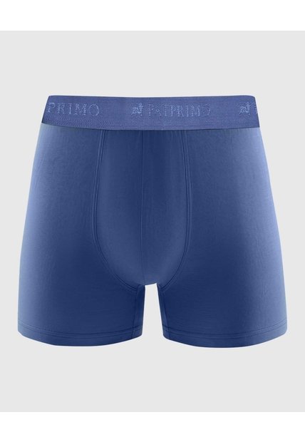 Bóxer Ajustado Unicolor Para Hombre X1 Para Hombre Azul Patprimo