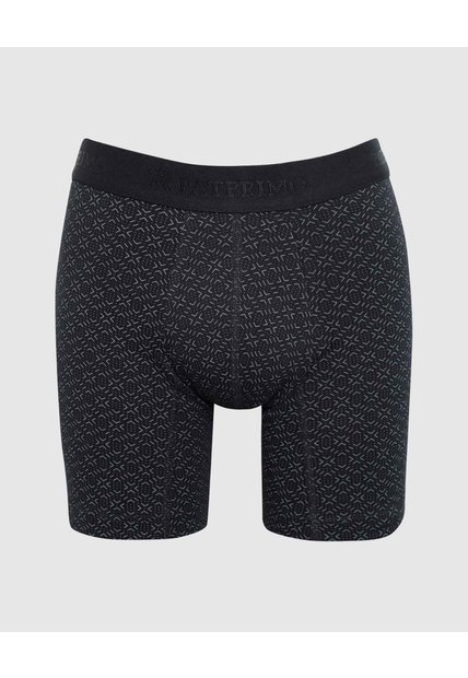 Bóxer Medio Estampado Con Elástico Para Hombre X1 Para Hombre Negro Patprimo