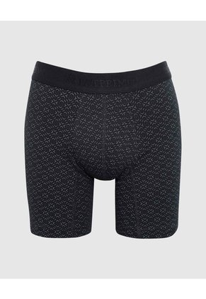 Bóxer Medio Estampado Con Elástico Para Hombre X1 Para Hombre Negro Patprimo