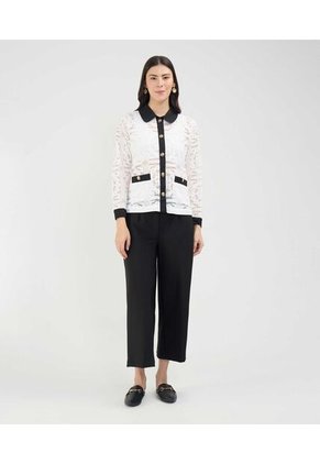 Chaqueta Para Mujer Desestructurada Color Blanco Marca Patprimo #30080544