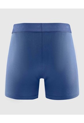 Bóxer Ajustado Unicolor Para Hombre X1 Para Hombre Azul Patprimo