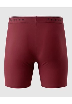 Bóxer Ajustado Unicolor Para Hombre X1 Para Hombre Vino Patprimo