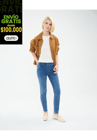 Jean Para Mujer Jeggins Color Azul Claro Marca Patprimo #30160436 Patprimo