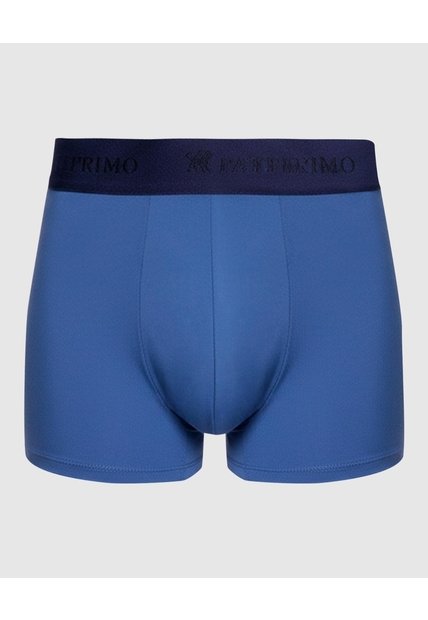 Bóxer Ajustado Unicolor Para Hombre X1 Para Hombre Azul Patprimo