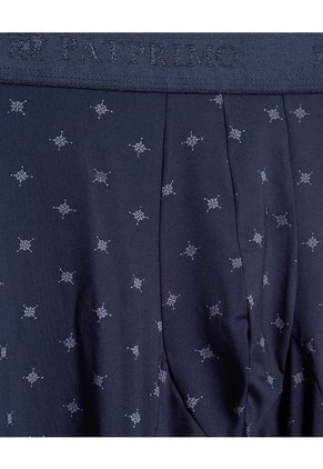 Bóxer Ajustado Estampado Para Hombre X1 Para Hombre Azul Patprimo