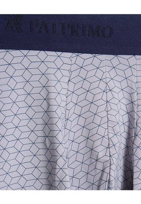 Bóxer Ajustado Estampado Para Hombre X1 Para Hombre Gris Patprimo