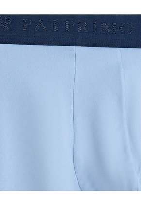 Bóxer Ajustado Unicolor Para Hombre X1 Para Hombre Azul Patprimo