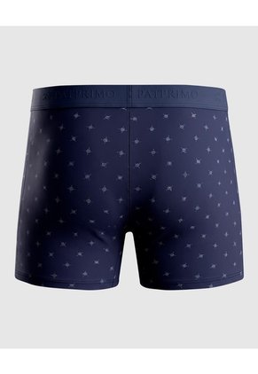 Bóxer Ajustado Estampado Para Hombre X1 Para Hombre Azul Patprimo