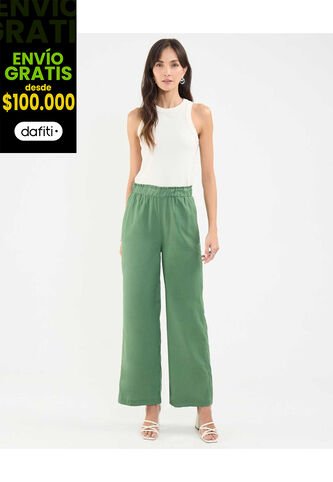 Pantalón Para Mujer  Color Verde  Marca Patprimo #30071977 Patprimo