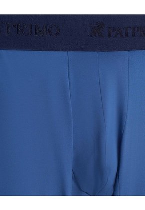 Bóxer Ajustado Unicolor Para Hombre X1 Para Hombre Azul Patprimo