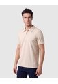 Polo Unicolor Para Hombre  Para Hombre Beige Patprimo de Patprimo
