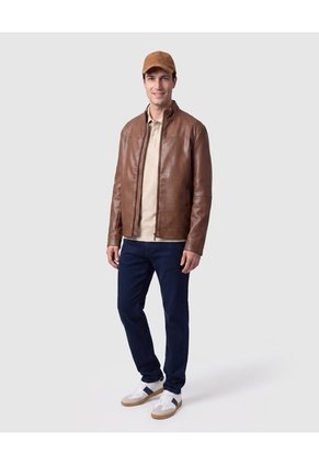 Polo Unicolor Para Hombre Para Hombre Beige Patprimo
