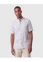 Camisa Manga Corta Con Cuello Mao Para Hombre  Para Hombre Verde Patprimo de Patprimo