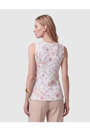 Camiseta Sin Mangas Con Escote V Para Muje Para Mujer Rosa Patprimo