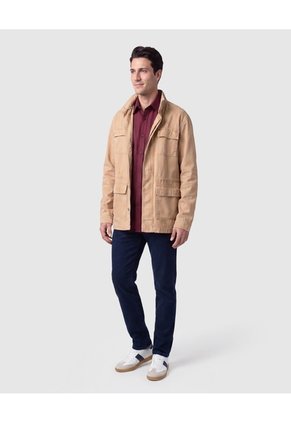 Camisa Manga Corta Unicolor Para Hombre Para Hombre Vino Patprimo