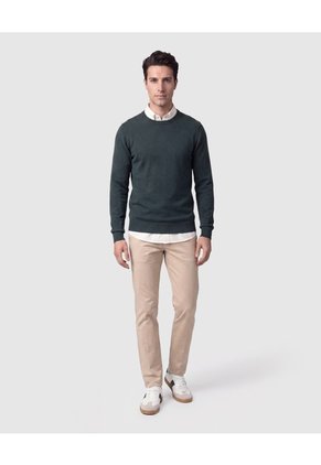 Camisa Manga Corta Unicolor Para Hombre Para Hombre Crema Patprimo