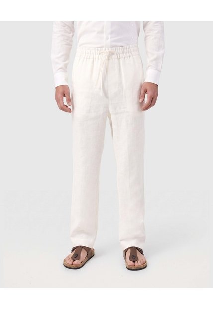 Pantalón Jogger Con Cordón Para Hombre  Para Hombre Crema Patprimo