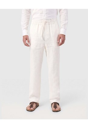 Pantalón Jogger Con Cordón Para Hombre Para Hombre Crema Patprimo
