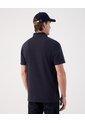 Polo Deportivo De Algodón Con Banda Horizontal   Para Hombre Azul Patprimo de Patprimo