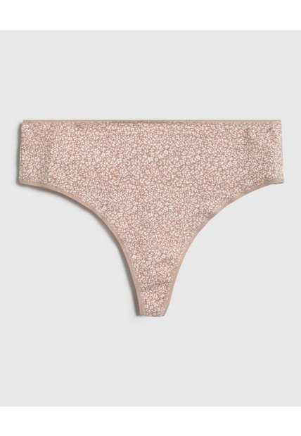 Panty Tanga Brasilera En Algodón  Para Mujer Hueso Patprimo