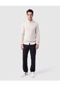Saco Tejido De Cuello Redondo Para Hombre  Para Hombre Beige Patprimo de Patprimo
