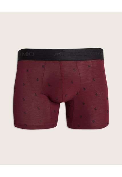 Pantaloncillo Para Hombre Boxer Filete Medio Color Vino Marca Patprimo #44000180