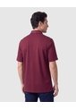 Camisa Manga Corta Unicolor Para Hombre  Para Hombre Vino Patprimo de Patprimo