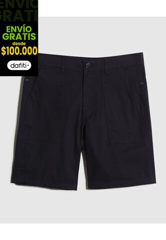 Bermuda Para Hombre  Color Azul Oscuro Marca Patprimo #44100496 Patprimo