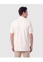 Camisa Manga Corta Unicolor Para Hombre  Para Hombre Crema Patprimo de Patprimo