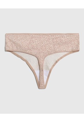 Panty Tanga Brasilera En Algodón  Para Mujer Hueso Patprimo