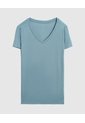 Camiseta Sport Cuello V Para Mujer  Para Mujer Verde Patprimo de Patprimo