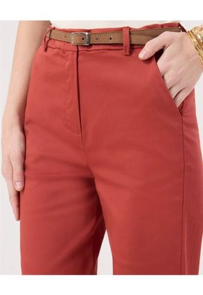 Pantalón Para Mujer Chino Color Rojo Marca Patprimo #30071997