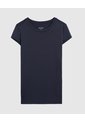 Camiseta Deportiva De Manga Corta Mujer  Para Mujer Azul Patprimo de Patprimo