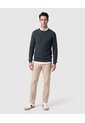 Saco Tejido De Cuello Redondo Para Hombre  Para Hombre Verde Patprimo de Patprimo