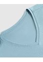 Camiseta Sport Cuello V Para Mujer  Para Mujer Verde Patprimo de Patprimo