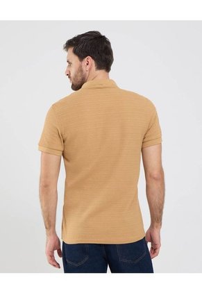 Polo Para Hombre Cuello Tejido Con Bolsillo Color Beige Marca Patprimo #44112714