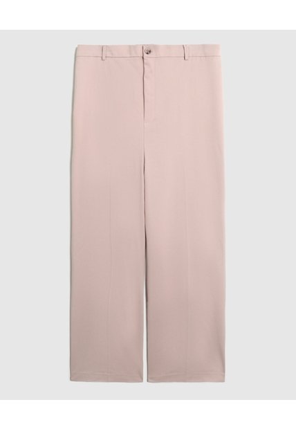 Pantalón Recto Sastrero Para Mujer Curvy  Para Mujer Rosa Patprimo