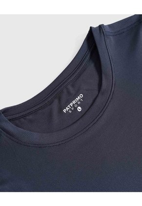 Camiseta Deportiva De Manga Corta Mujer Para Mujer Azul Patprimo