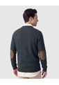 Saco Tejido De Cuello Redondo Para Hombre  Para Hombre Verde Patprimo de Patprimo