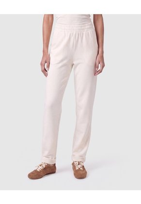 Pantalón Jogger Unicolor Mujer Para Mujer Crema Patprimo