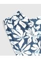 Pantalón Holgado Estampado Mujer Curvy  Para Mujer Azul Patprimo de Patprimo