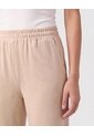 Pantalón Jogger Unicolor Mujer  Para Mujer Beige Patprimo de Patprimo