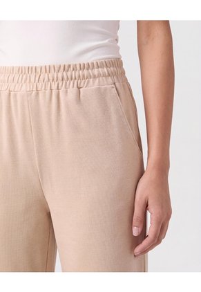 Pantalón Jogger Unicolor Mujer Para Mujer Beige Patprimo