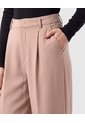Pantalón Amplio De Pinzas Para Mujer  Para Mujer Café Patprimo de Patprimo